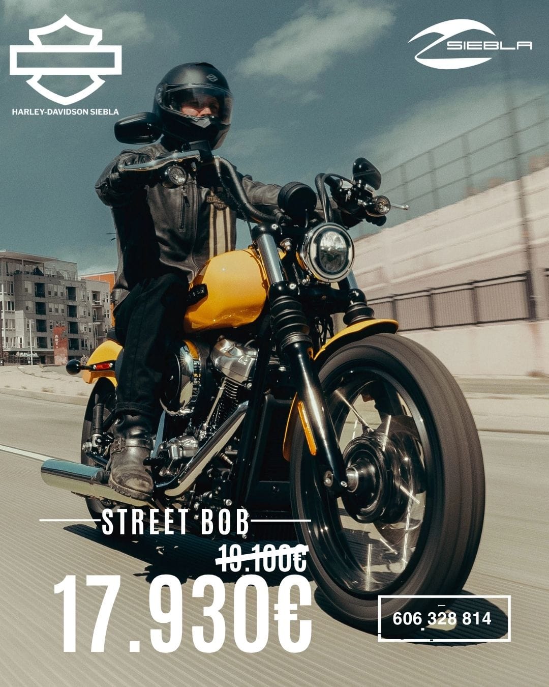 street bob harley davidson 17.930&euro; en harley davidson siebla